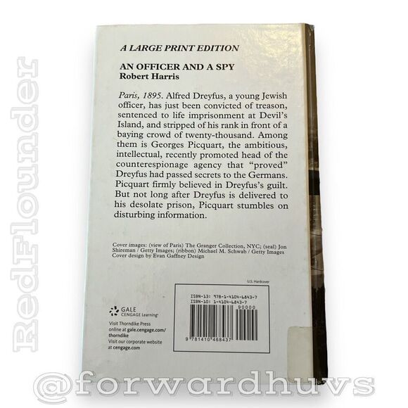 An Officer and a Spy | Large Print | Historical Espionage Novel - Picture 4 of 11